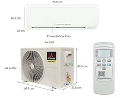 Máy lạnh Mitsubishi Heavy Industries 1.5 HP SRK12CT-S5/SRC12CT-S5