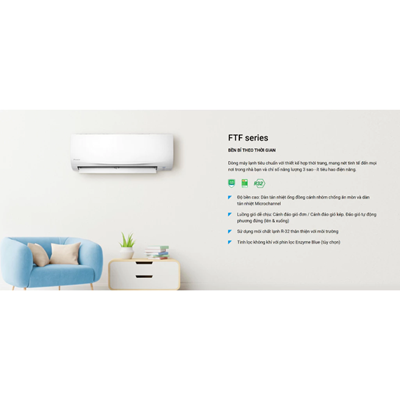Điều hòa Daikin 18000BTU 1 chiều FTF50XV1V
