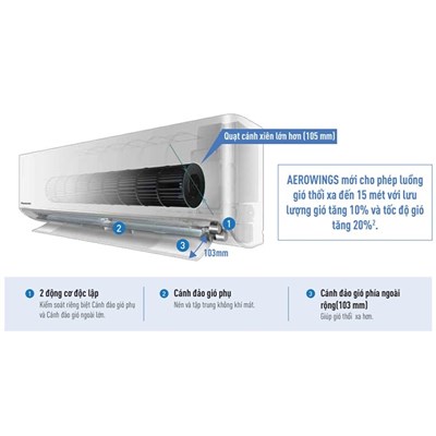 Điều hòa Panasonic 24000 BTU 1 chiều N24AKH-8