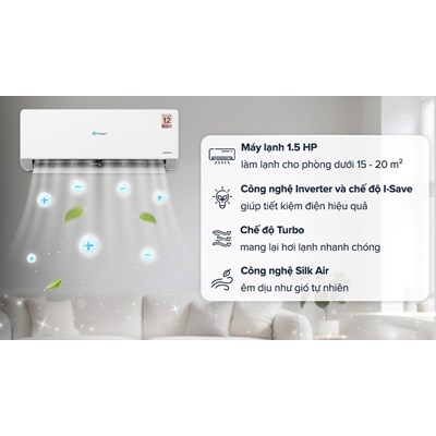 Điều hoà Casper Inverter 1.5 HP QC-12IU36A