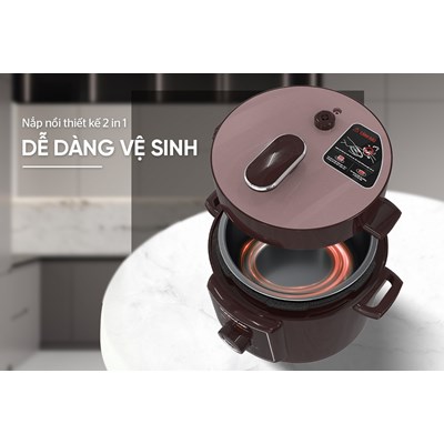 Nồi áp suất điện đa năng Sunhouse SHD1540 4 lít