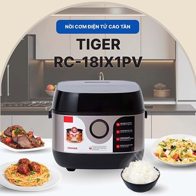 Nồi cơm cao tần Toshiba 1.8 lít RC-18IX1PV