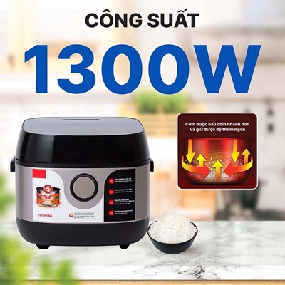 Nồi cơm cao tần Toshiba 1.8 lít RC-18IX1PV
