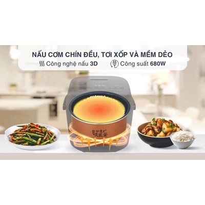 Nồi cơm điện tử Toshiba 1 lít RC-10DR5UVN(H)