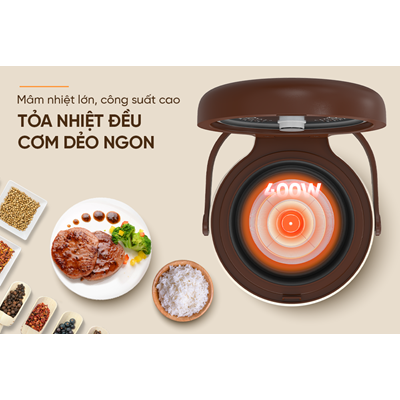 Nồi cơm điện 0.8L Sunhouse SHD8201