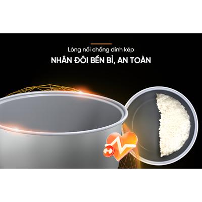 Nồi cơm điện SHD8214 1.2L Sunhouse