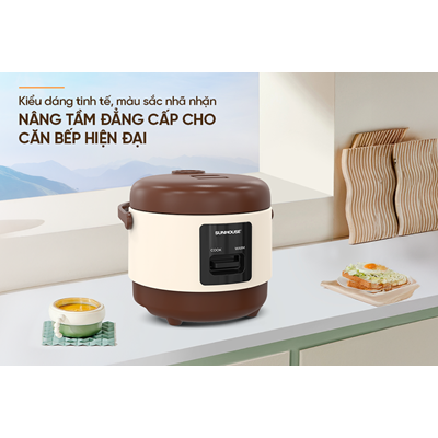 Nồi cơm điện 0.8L Sunhouse SHD8201