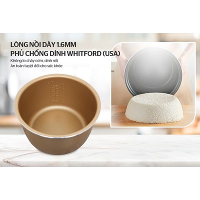 Nồi cơm điện 1L Sunhouse SHD8208C