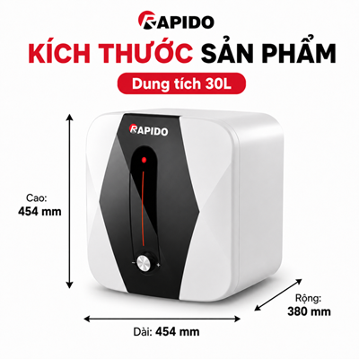 Bình nước nóng Rapido SE30L