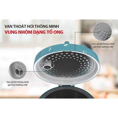 Nồi cơm điện SHD8605 1.8 lít Sunhouse