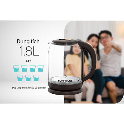 Ấm siêu tốc Sunhouse SHD1212