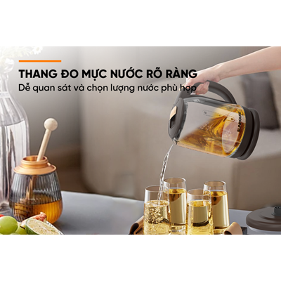 Ấm siêu tốc Sunhouse SHD1212
