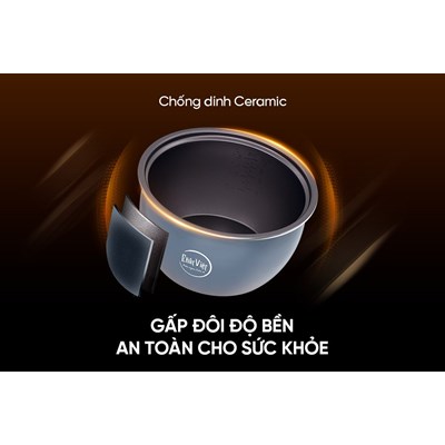 Nồi cơm đện tử 1.8L SHD8912 Sunhouse