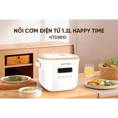 Nồi cơm điện tử 1.2L Happytime HTD8810