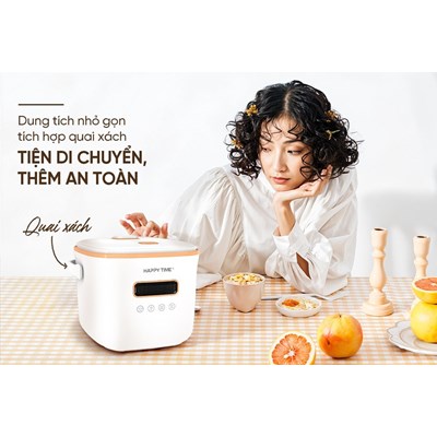Nồi cơm điện tử 1.2L Happytime HTD8810