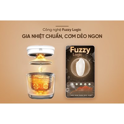 Nồi cơm điện tử 1.2L Happytime HTD8810