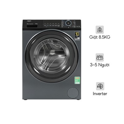 Máy Giặt lồng ngang Aqua AQD-A852J.BK