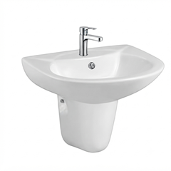 Chậu lavabo chân lửng EHR-LB862CT