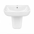 Chậu lavabo chân lửng EHR-LB863