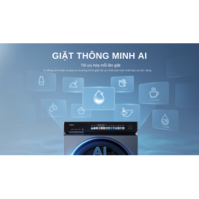 Máy Giặt Lồng Ngang Aqua AWD12-BD4377U1L(GN)