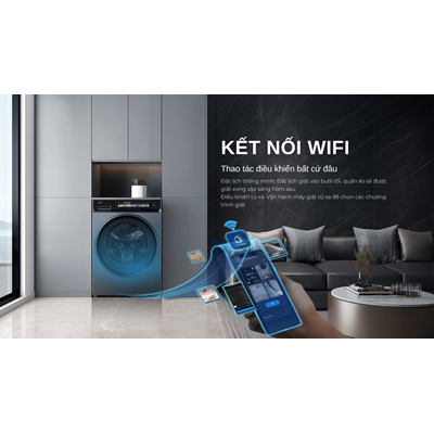 Máy Giặt Lồng Ngang Aqua AWD12-BD4377U1L(GN)