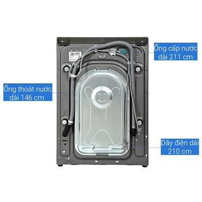 Máy giặt sấy samsung 11kg WD11T734DBX/SV