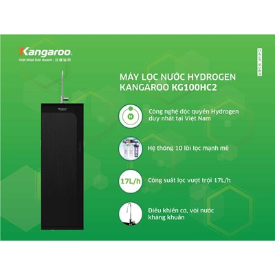 MÁY LỌC NƯỚC KANGAROO HYDROGEN KG100HC2