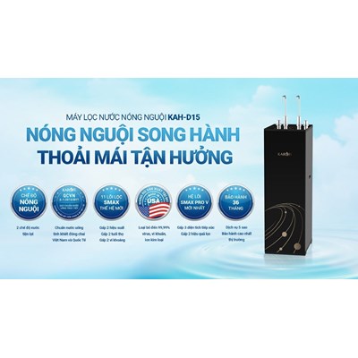 Máy lọc nước nóng nguội Karofi KAH-D15