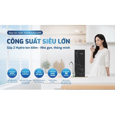 Máy lọc nước Karofi KAQ-U99