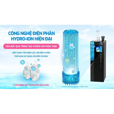 Máy lọc nước nóng lạnh Hydro-ion kiềm Karofi KAE-S86