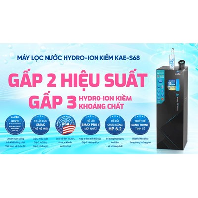 Máy lọc nước Hydro-ion kiềm Karofi KAE-S68