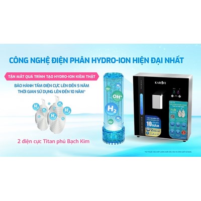 Máy chuyển đổi Hydro-ion kiềm Karofi KAE-S16