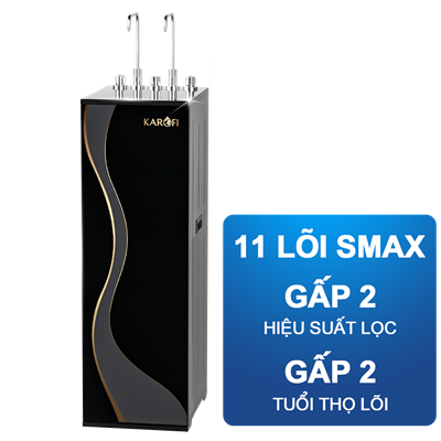 Máy lọc nước nóng lạnh Karofi KAD-D66S PRO - 11 Lõi Mới 2026