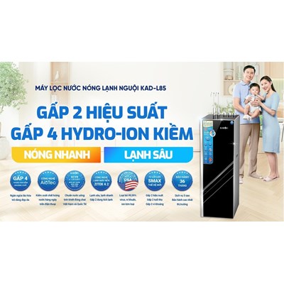 Máy lọc nước nóng lạnh Karofi KAD-L85