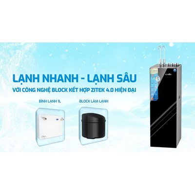 Máy Lọc Nước Nóng Lạnh Karofi KAD-L82-12 Lõi Mới 2026