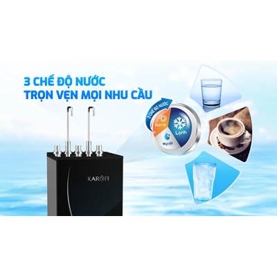 Máy lọc nước nóng lạnh Karofi KAD-D69
