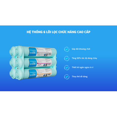 Máy lọc nước RO Karofi KAQ-U65