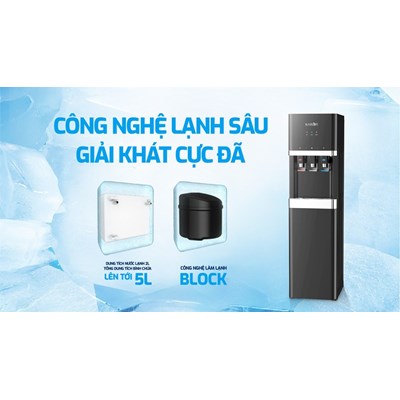 Cây nước nóng lạnh nguội Karofi HCV208B