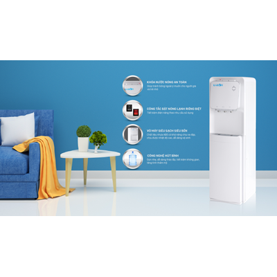 Cây nước nóng lạnh hút bình Karofi HC19
