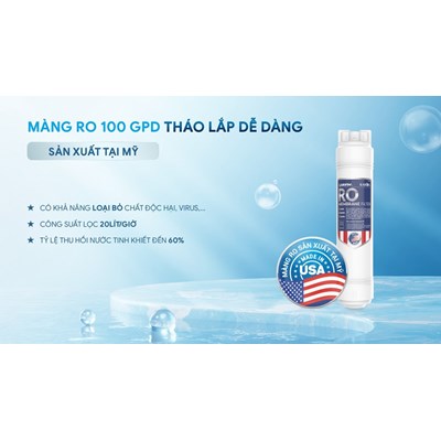 Máy lọc nước RO Karofi KAQ-U96 PRO