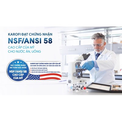 Máy lọc nước RO Karofi KAQ-U96 PRO