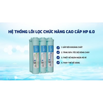 Máy lọc nước Karofi KAQ-U05 Pro - 10 Lõi lắp gầm