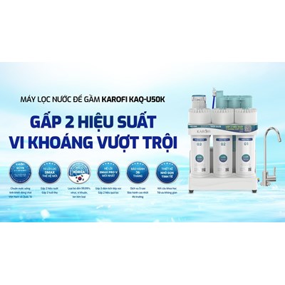 Máy lọc nước RO Karofi KAQ-U50K