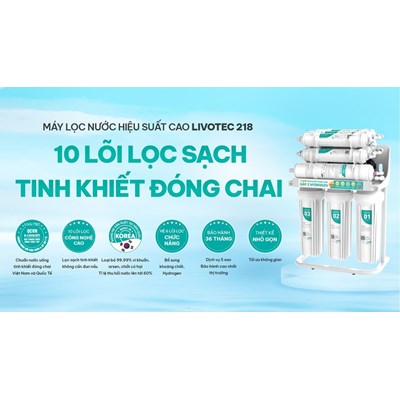 Máy lọc nước Karofi Livotec 218