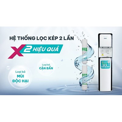 Máy lọc nước RO nóng lạnh Korihome WPK-968 12 lõi