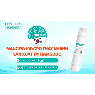 Máy lọc nước nóng lạnh Livotec 630S