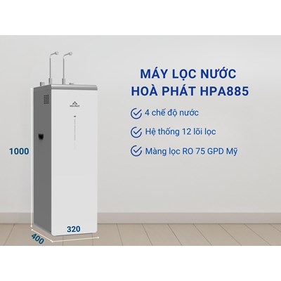 Máy lọc nước nóng lạnh ION Kiềm Hòa Phát HPA 885
