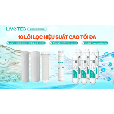Máy lọc nước nóng nguội Livotec 615S