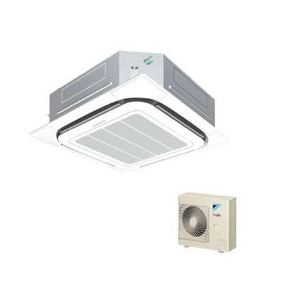Điều hòa âm trần Daikin FCNQ36MV1/RNQ36MY1 model 3 pha kèm mặt nạ BYCP125K-W18 và điều khiển BRC2E61