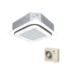Điều hòa âm trần Daikin FCNQ36MV1/RNQ36MY1 model 3 pha kèm mặt nạ BYCP125K-W18 và điều khiển BRC2E61